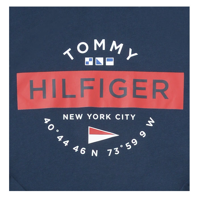 TOMMY HILFIGER トミーヒルフィガー メンズ ネイビー グレー スウェットパンツ ロゴ プリント スエット ボトムス ロングパンツ